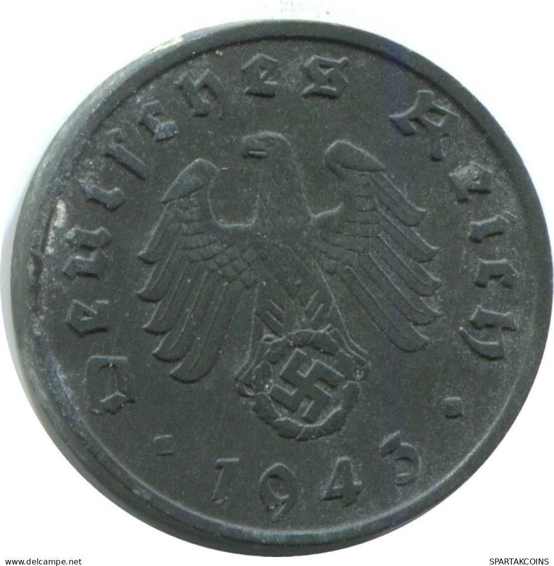1 REICHSPFENNIG 1943 A ALEMANIA Moneda GERMANY #AE260.E.A - 1 Reichspfennig