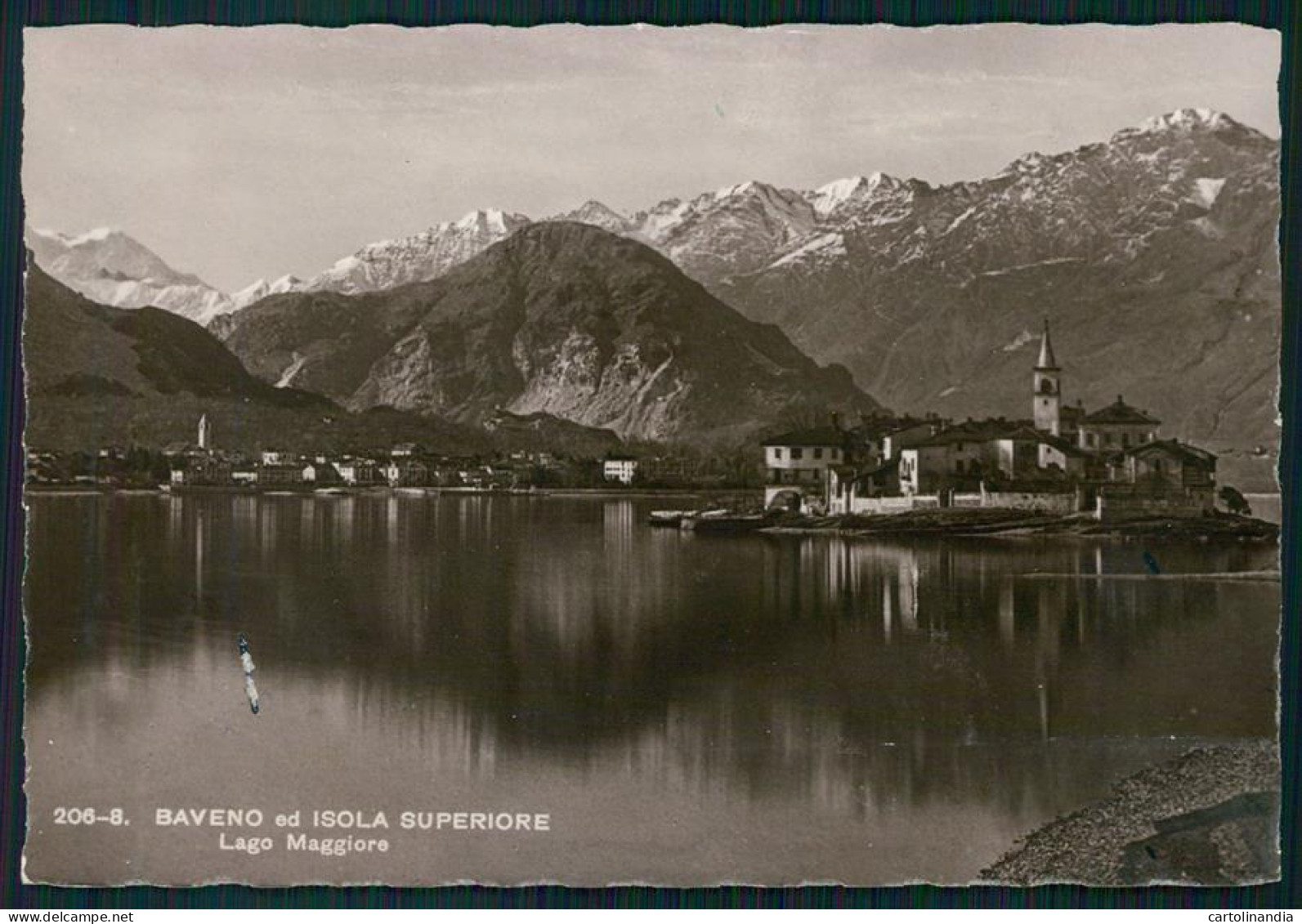 Verbania Baveno Lago Maggiore Isola Superiore Foto FG Cartolina MZ0494 - Verbania