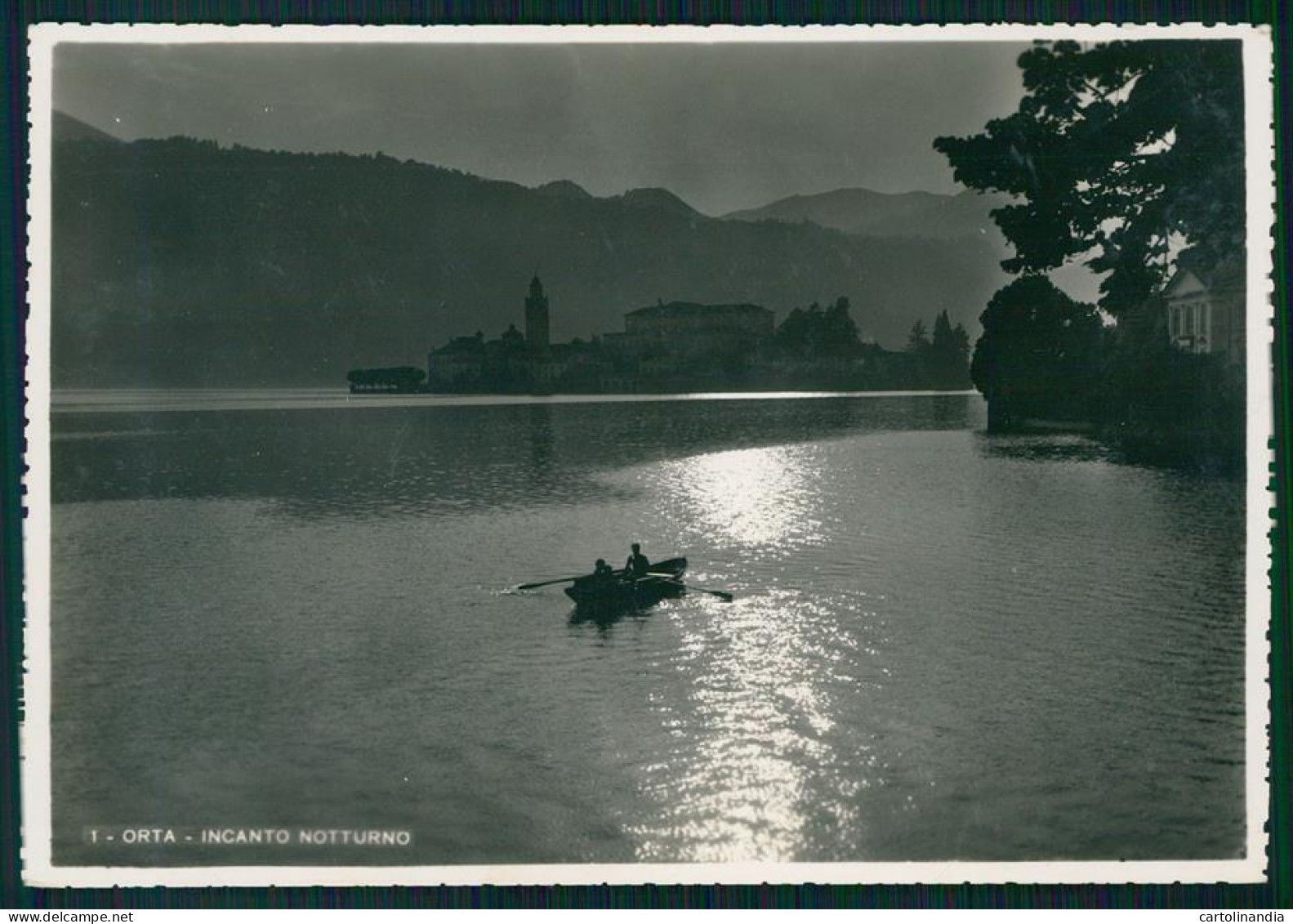 Verbania Orta Lago Di Barca Foto FG Cartolina MZ0495 - Verbania