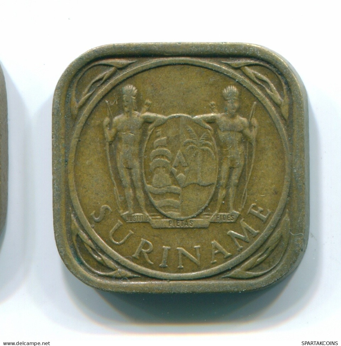5 CENTS 1962 SURINAM NIEDERLANDE Nickel-Brass Koloniale Münze #S12650.D.A - Suriname 1975 - ...