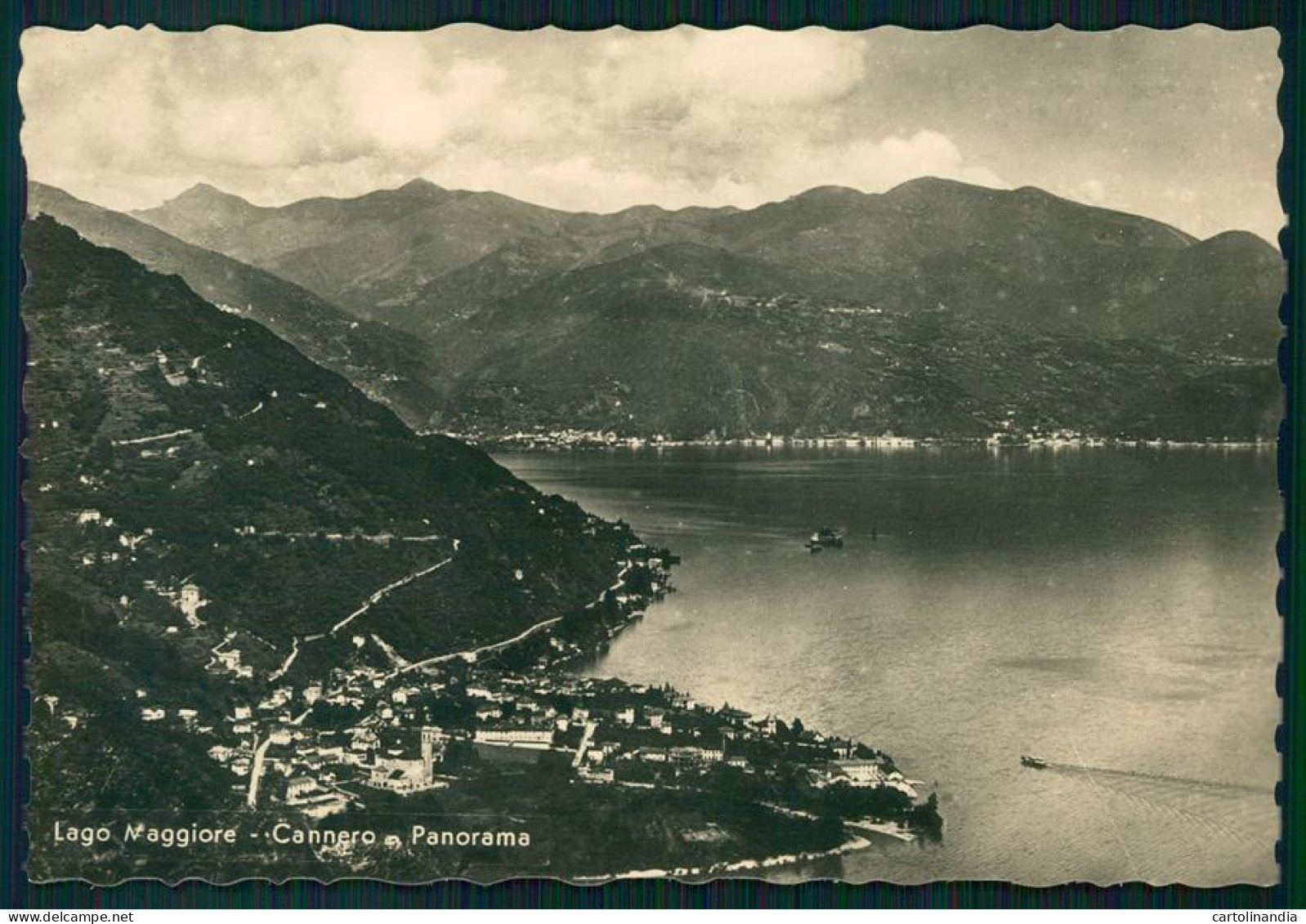 Verbania Cannero Lago Maggiore Foto FG Cartolina MZ0499 - Verbania