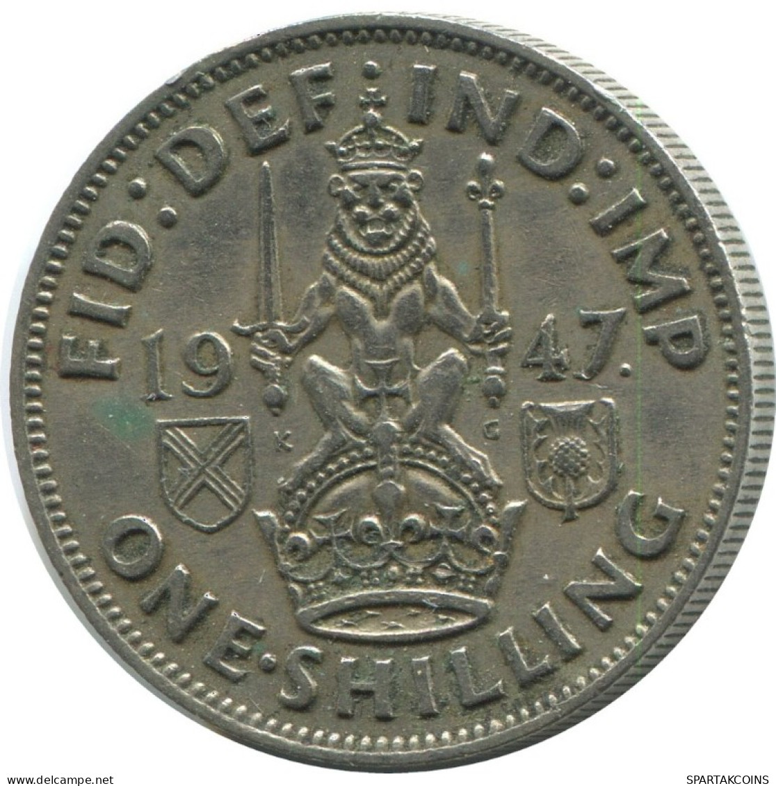 SHILLING 1947 UK GROßBRITANNIEN GREAT BRITAIN Münze #AG977.1.D.A - I. 1 Shilling