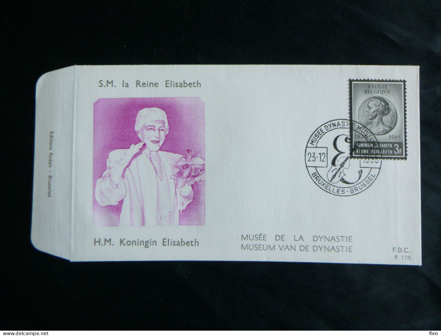 1965 1359 FDC (Brux/Brus)   : " Elisabeth (1876-1965) " - 1961-1970