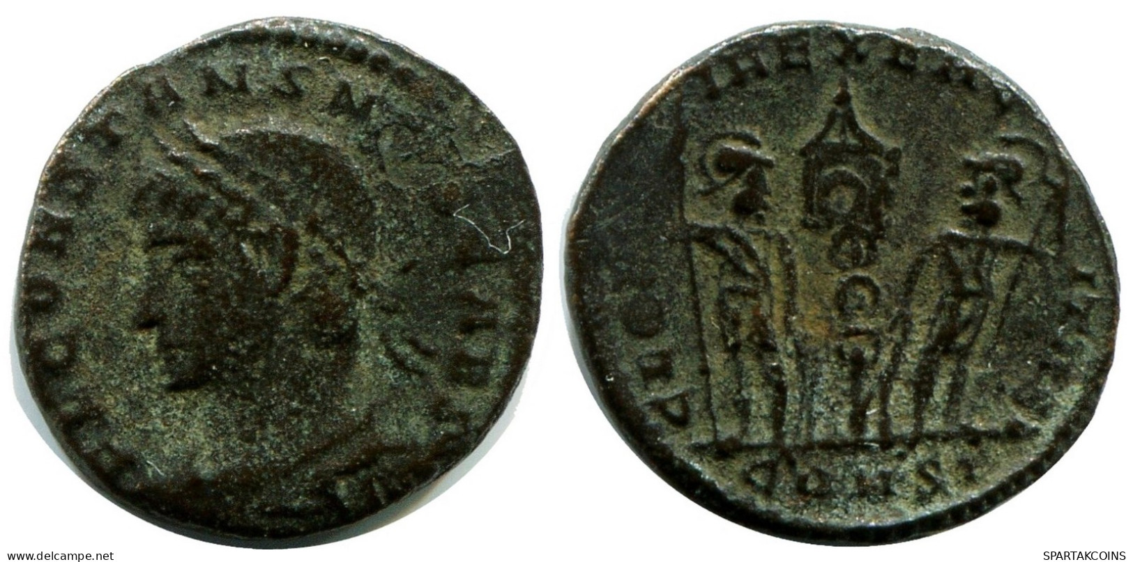 CONSTANS MINTED IN CONSTANTINOPLE FROM THE ROYAL ONTARIO MUSEUM #ANC11956.14.U.A - L'Empire Chrétien (307 à 363)