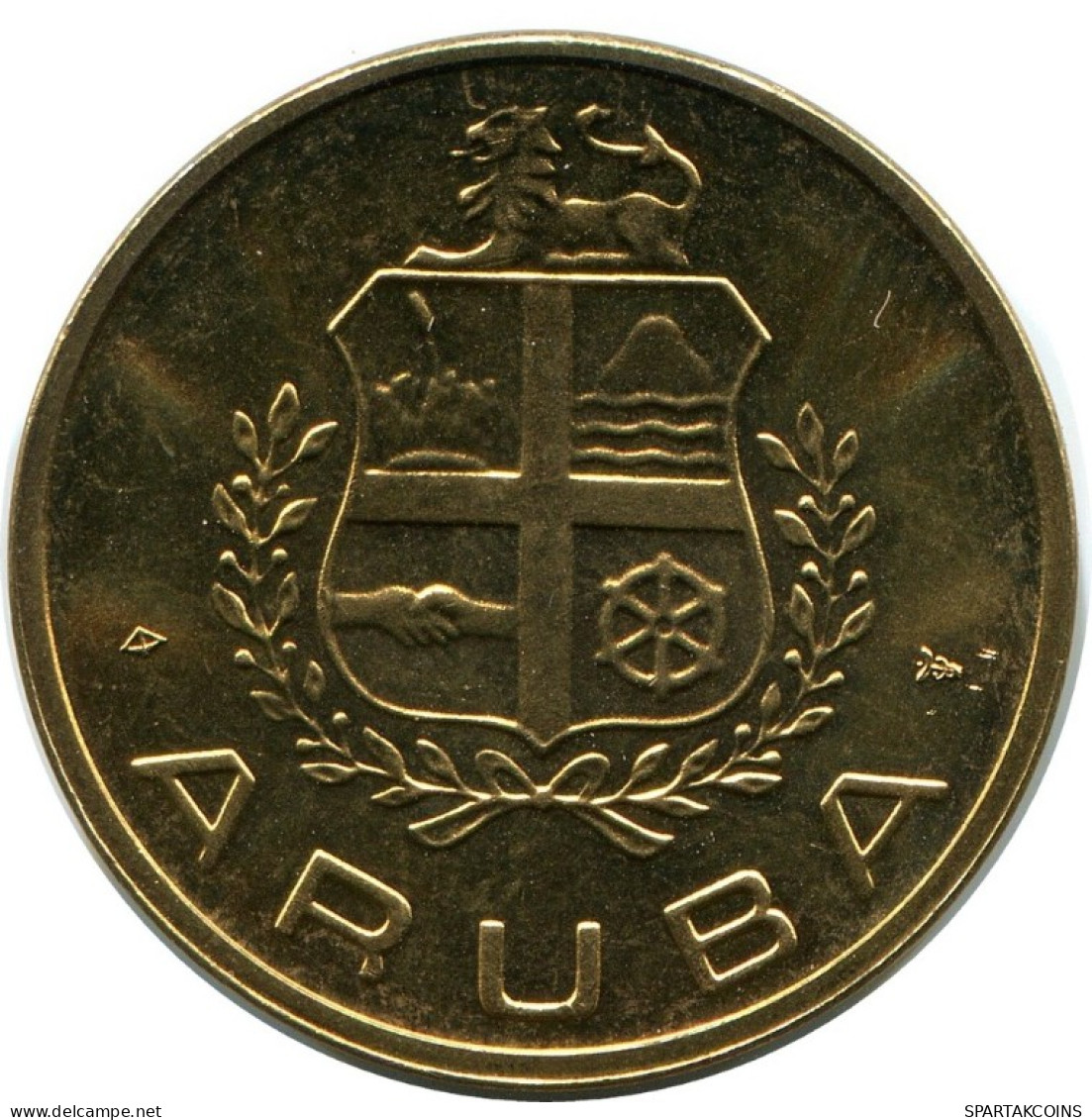 ARUBA ROYAL DUTCH MINT SET TOKEN NEERLANDÉS (From BU Mint Set) #AH039.E.A - Aruba