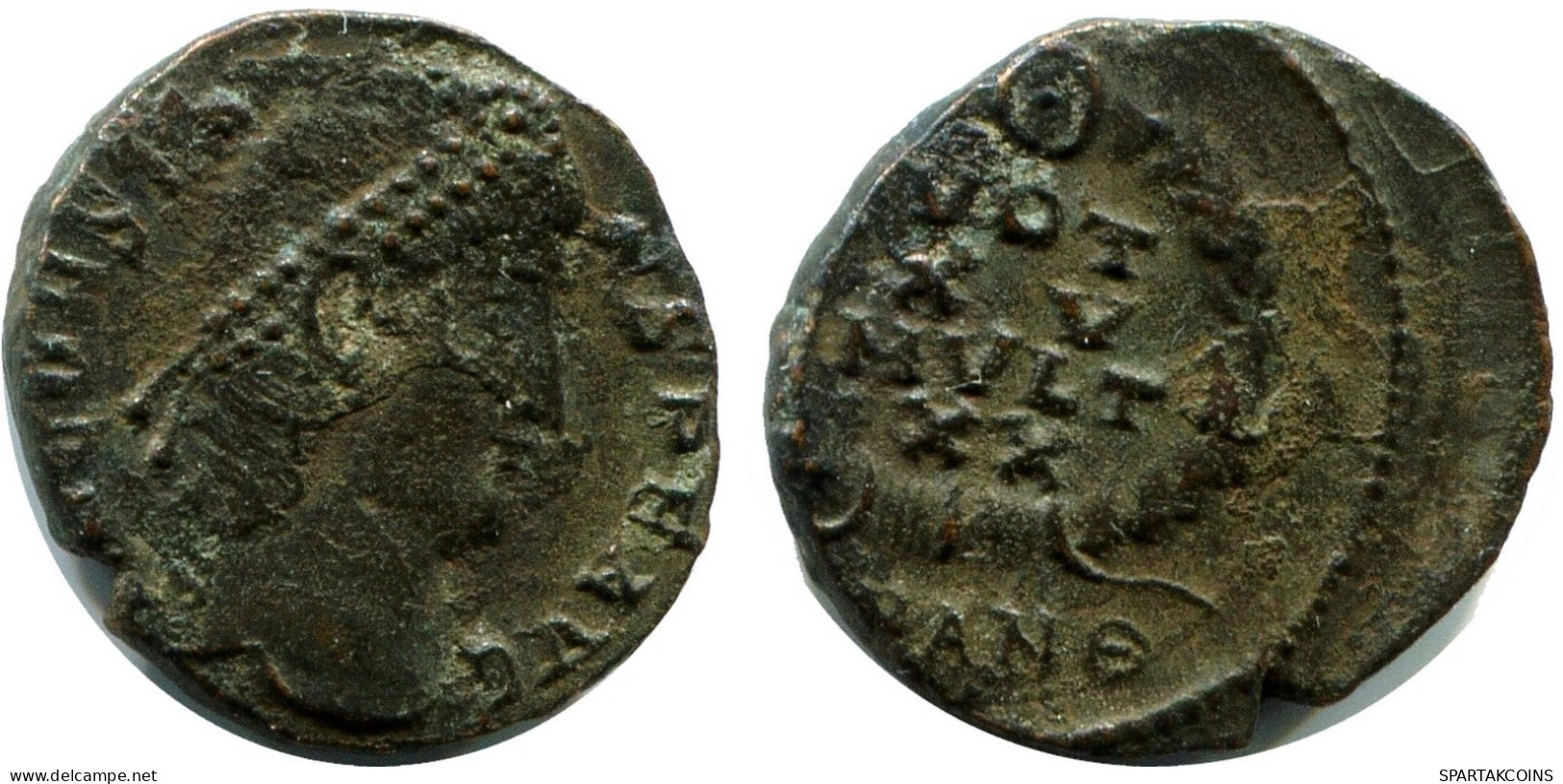 CONSTANS MINTED IN ANTIOCH FROM THE ROYAL ONTARIO MUSEUM #ANC11845.14.U.A - L'Empire Chrétien (307 à 363)