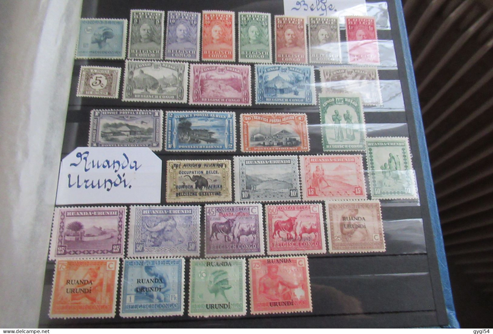 CONGO BELGE , RUANDA , URUNDI    LOT N** MNH - Sammlungen (ohne Album)