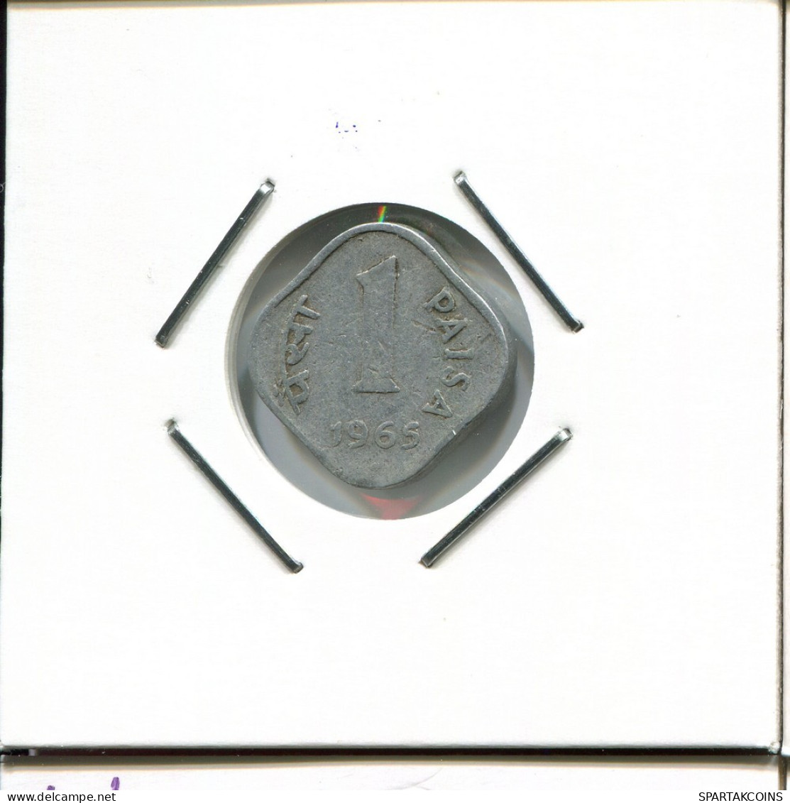 1 PAISE 1965 INDIA Moneda #AR601.E.A - Indien