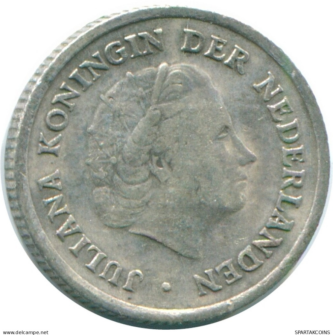 1/10 GULDEN 1959 NETHERLANDS ANTILLES SILVER Colonial Coin #NL12213.3.U.A - Nederlandse Antillen