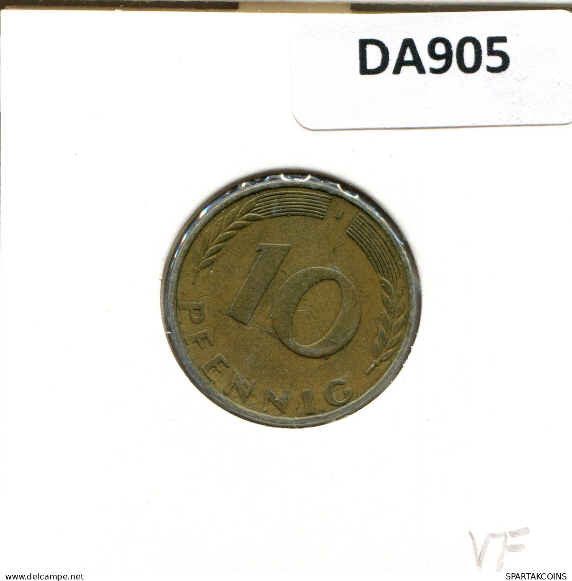 10 PFENNIG 1970 J WEST & UNIFIED GERMANY Coin #DA905.U.A - 10 Pfennig