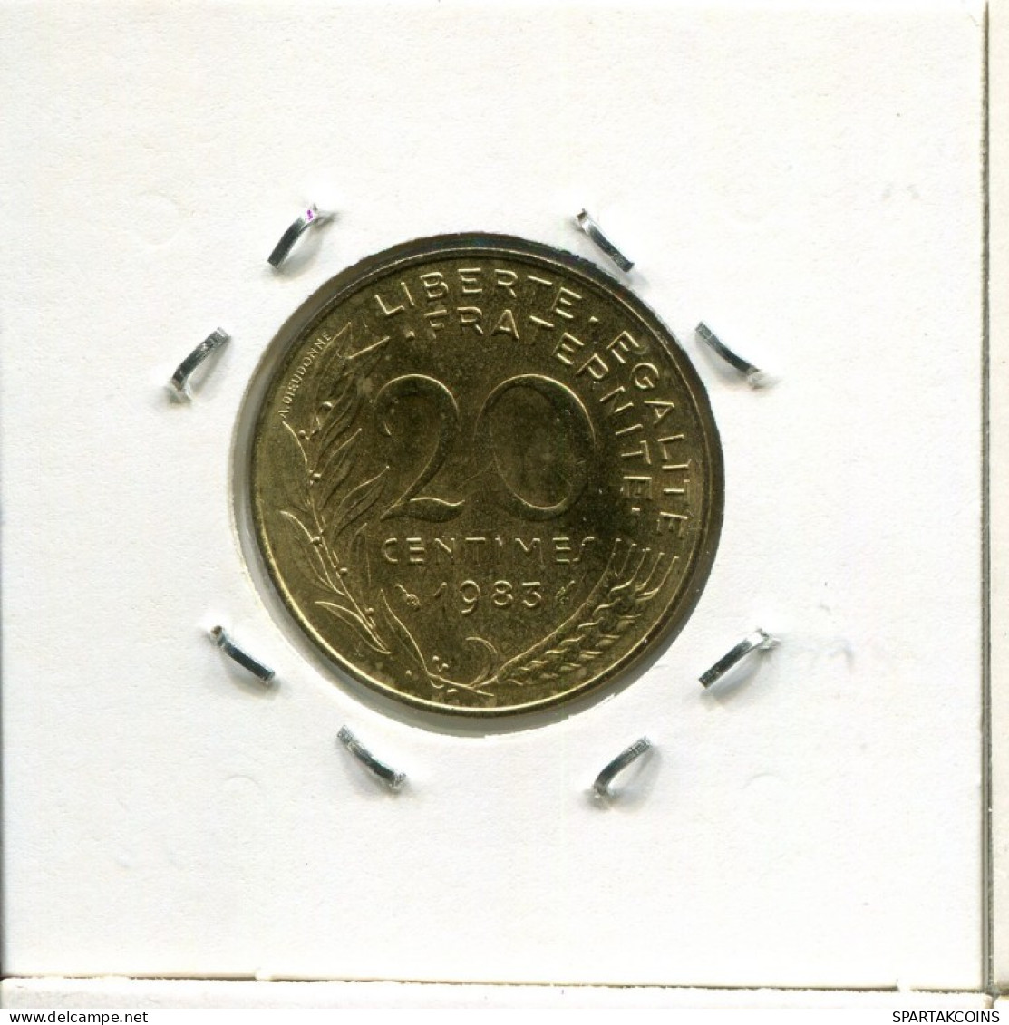 20 CENTIMES 1983 FRANKREICH FRANCE Französisch Münze #AN895.D.A - 20 Centimes