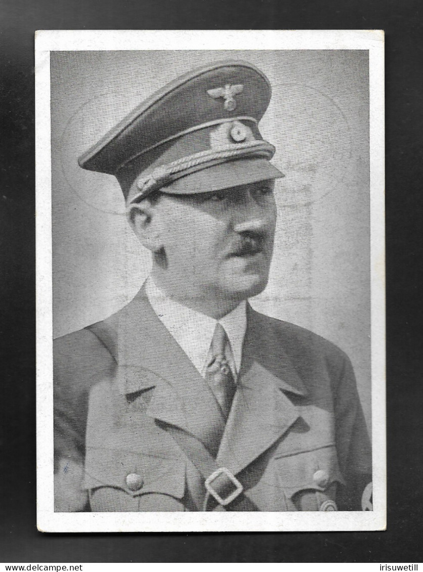 DR Hitler Portraitkarte4 SSt Berlin - War 1939-45