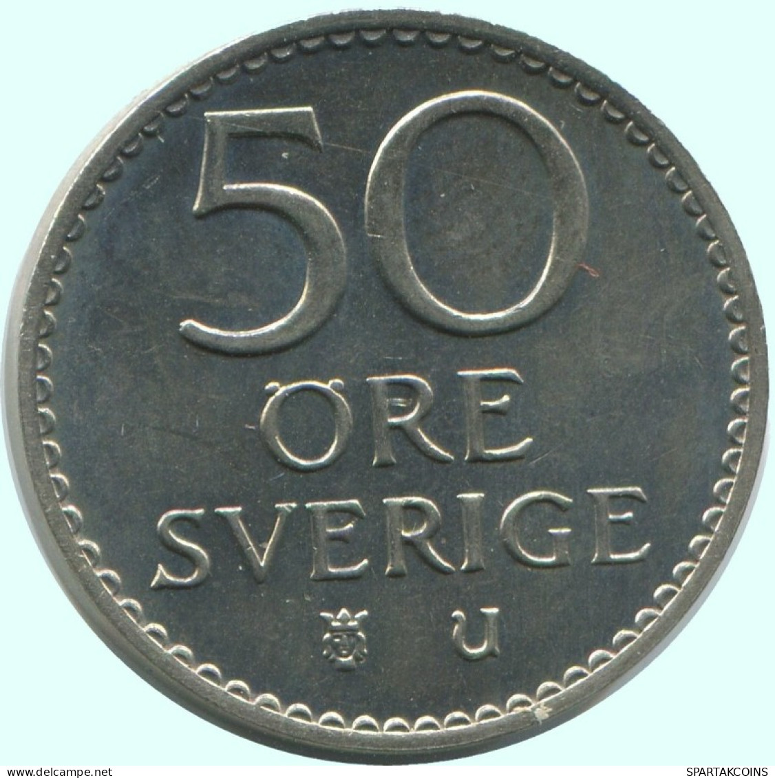 50 ORE 1966 SUECIA SWEDEN Moneda #AC728.2.E.A - Zweden