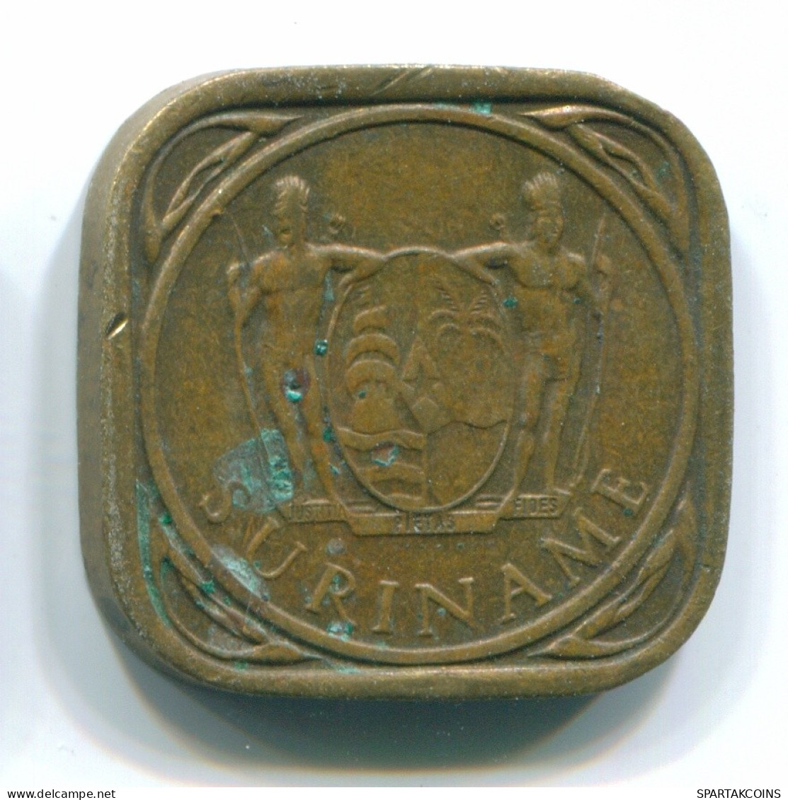 5 CENTS 1972 SURINAM NIEDERLANDE Nickel-Brass Koloniale Münze #S13015.D.A - Surinam 1975 - ...
