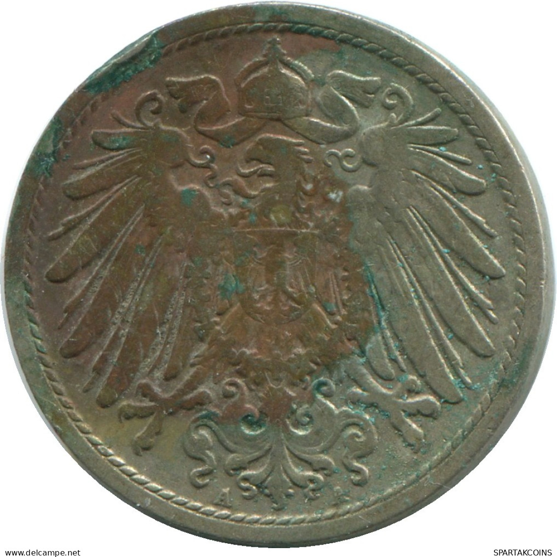 10 PFENNIG 1907 A GERMANY Coin #DE10459.5.U.A - 10 Pfennig