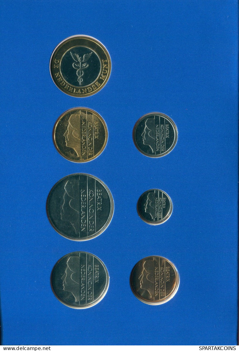 NETHERLANDS 1996 MINT SET 6 Coin + MEDAL #SET1124.4.U.A - Nieuwe Sets & Testkits