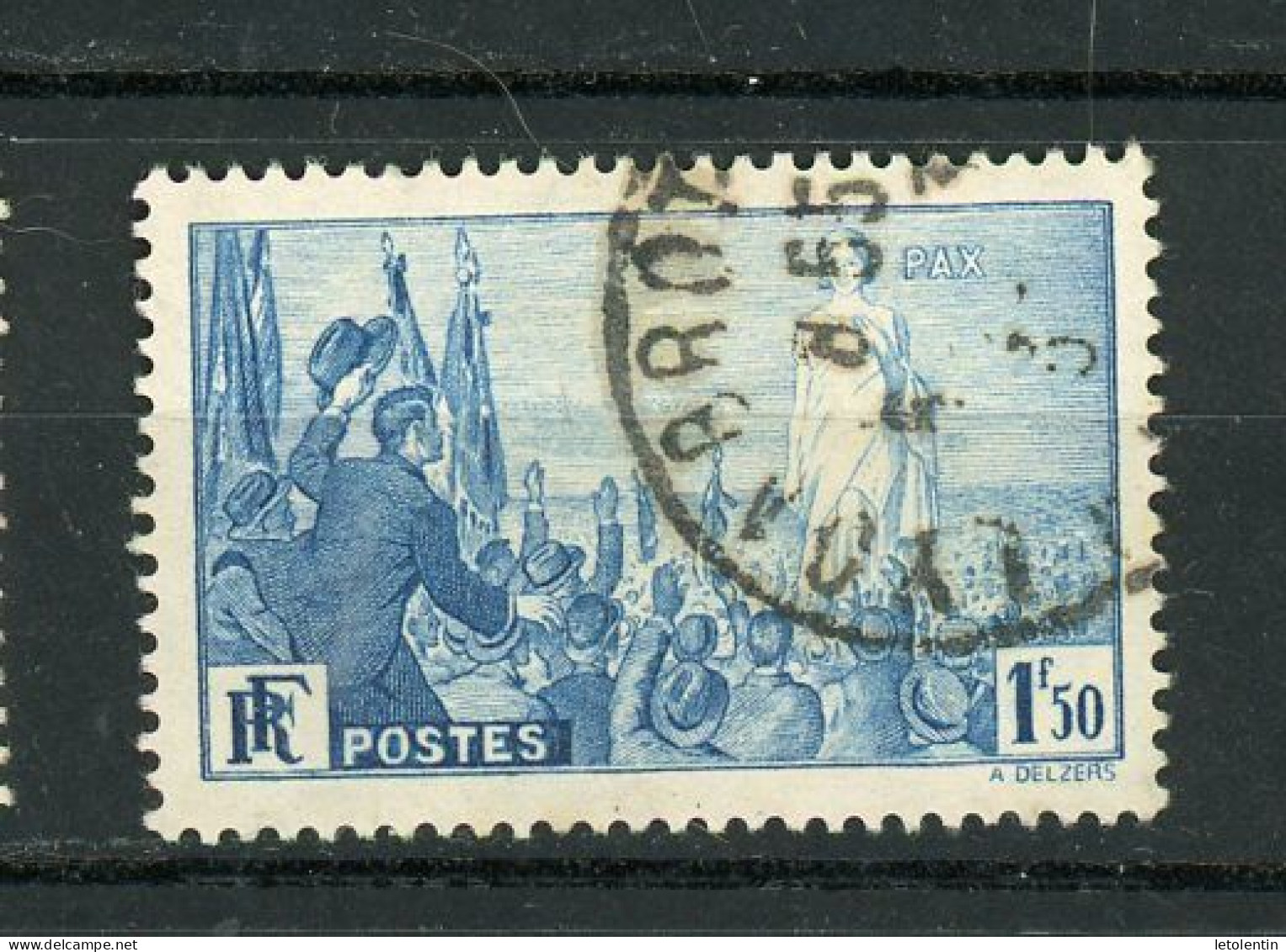 FRANCE- POUR LA PAIX- N° Yvert 328 OBL. - Used Stamps