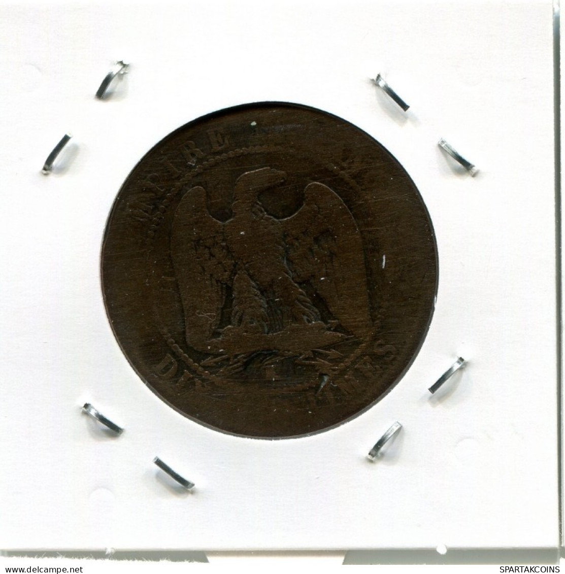 10 CENTIMES 1861 K FRANKREICH FRANCE Napoleon III Französisch Münze #AN064.D.A - 10 Centimes