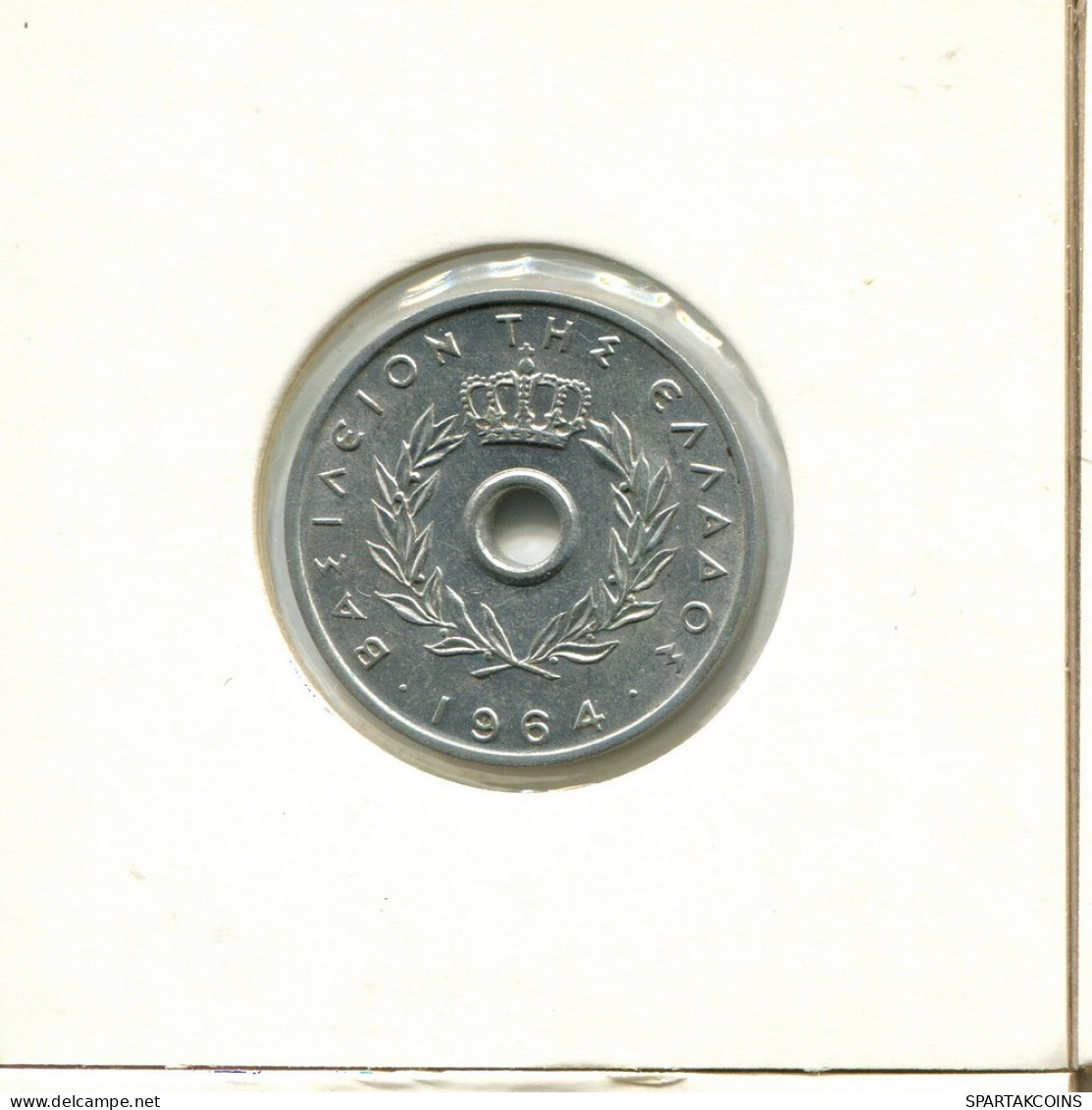 10 LEPTA 1964 GRECIA GREECE Moneda #AY296.E.A - Grecia