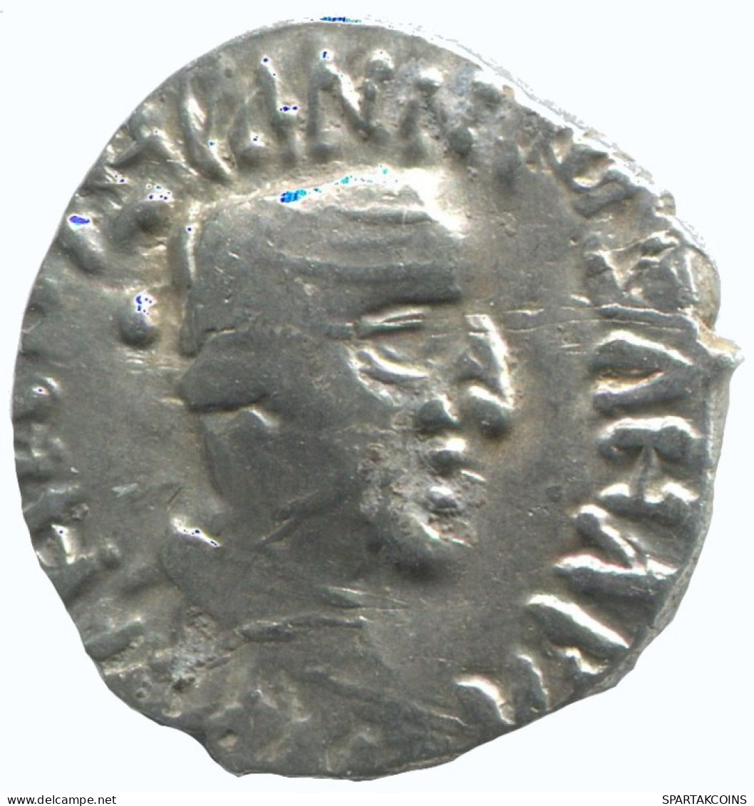 INDO-SKYTHIANS WESTERN KSHATRAPAS KING NAHAPANA AR DRACHM GREEK GRIECHISCHE Münze #AA443.40.D.A - Griegas