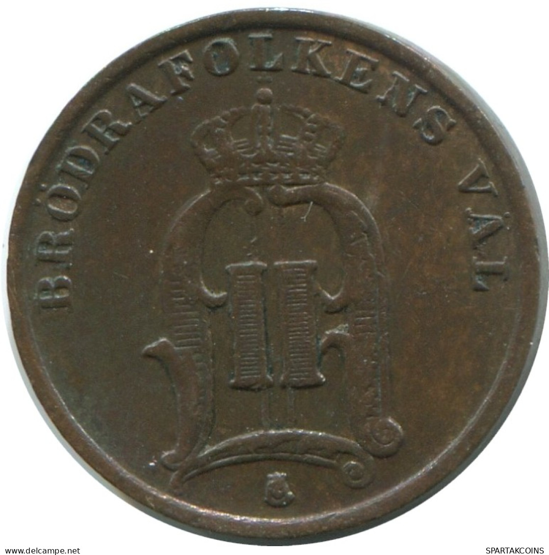 1 ORE 1895 SWEDEN Coin #AD405.2.U.A - Suecia