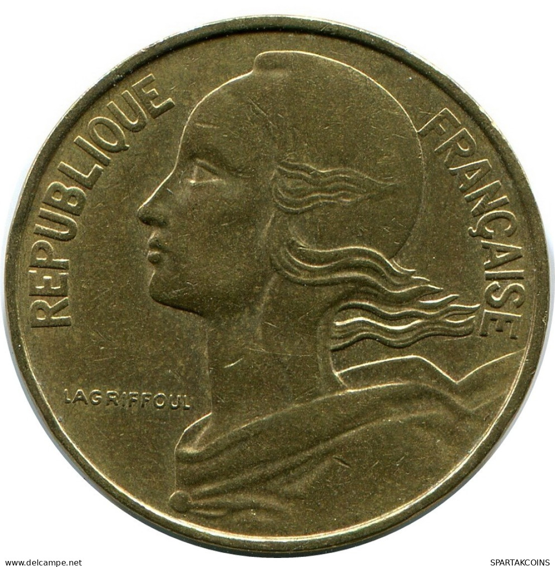 10 CENTIMES 1980 FRANCIA FRANCE Moneda #AZ394.E.A - 10 Centimes