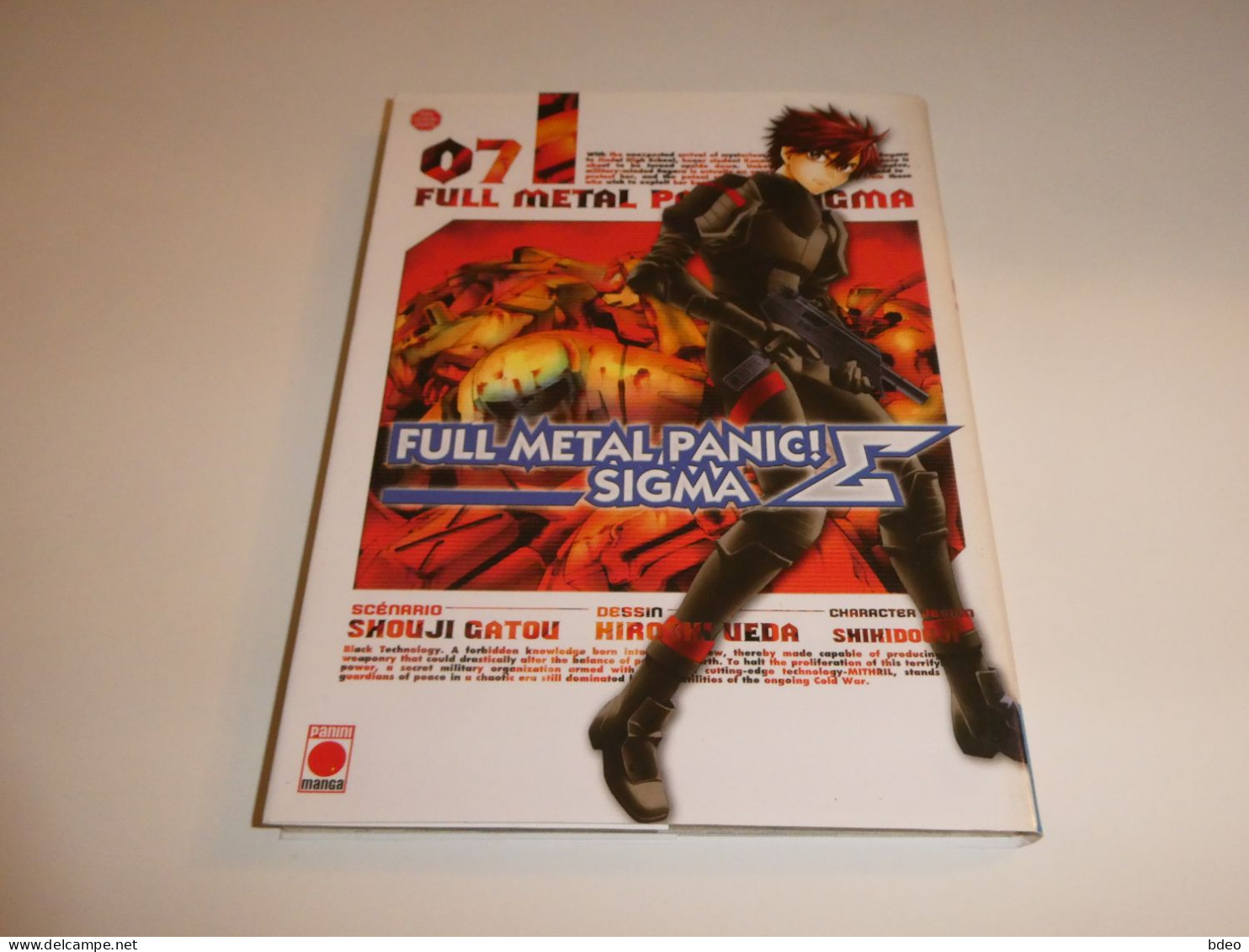 FULL METAL PANIC SIGMA TOME 7 / BE - Mangas Versione Francese