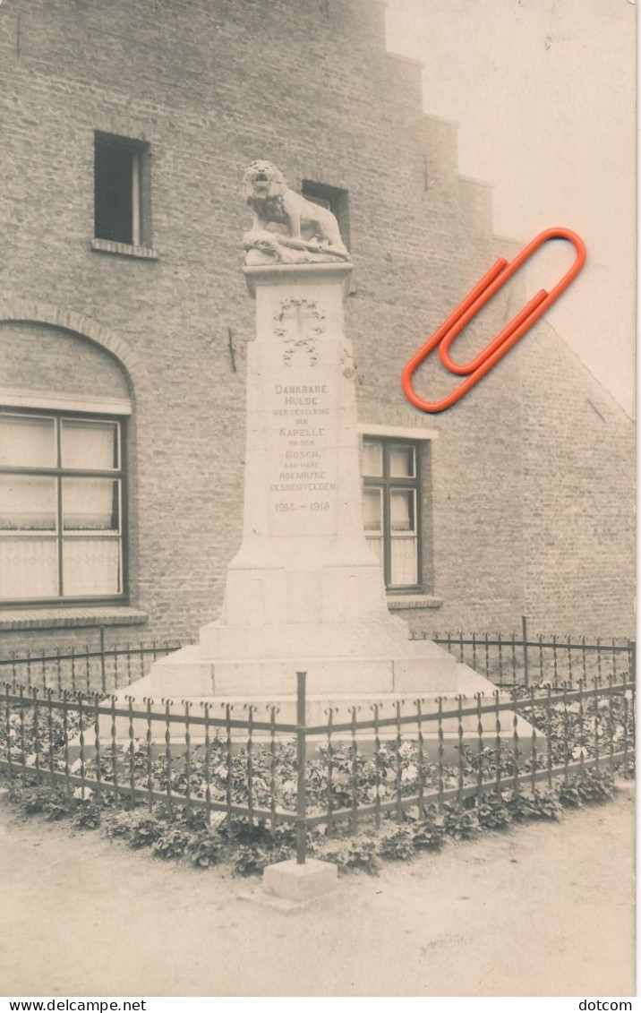 KAPELLE OP DEN BOS - Monument Gesneuvelden - Kapelle-op-den-Bos