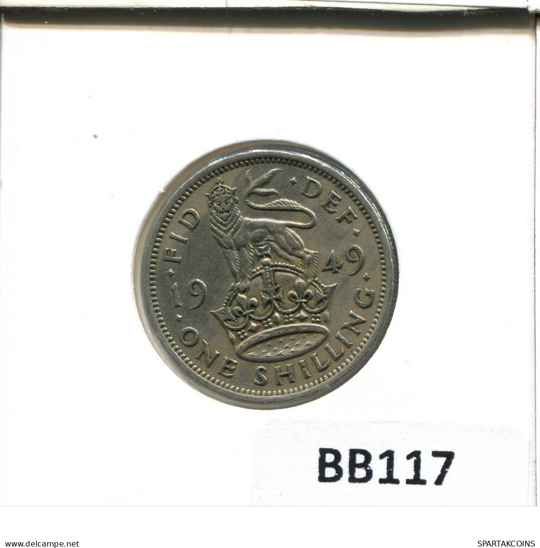 SHILLING 1949 UK GROßBRITANNIEN GREAT BRITAIN Münze #BB117.D.A - I. 1 Shilling