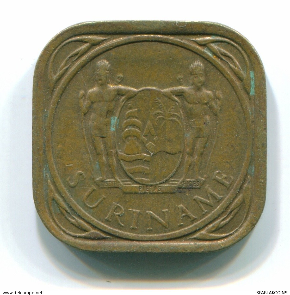 5 CENTS 1972 SURINAME Netherlands Nickel-Brass Colonial Coin #S13050.U.A - Surinam 1975 - ...