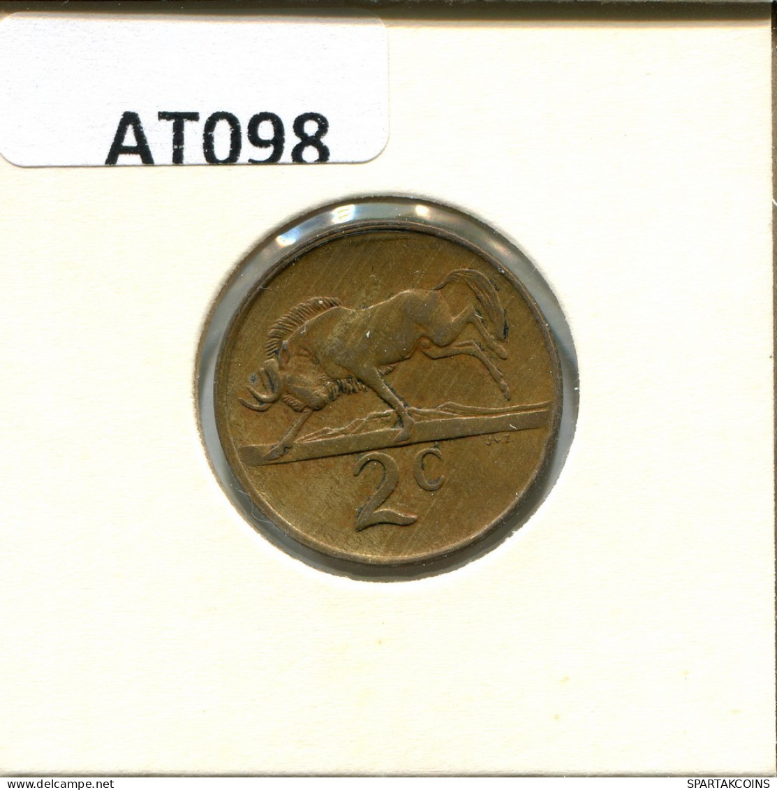 2 CENTS 1988 AFRIQUE DU SUD SOUTH AFRICA Pièce #AT098.F.A - South Africa