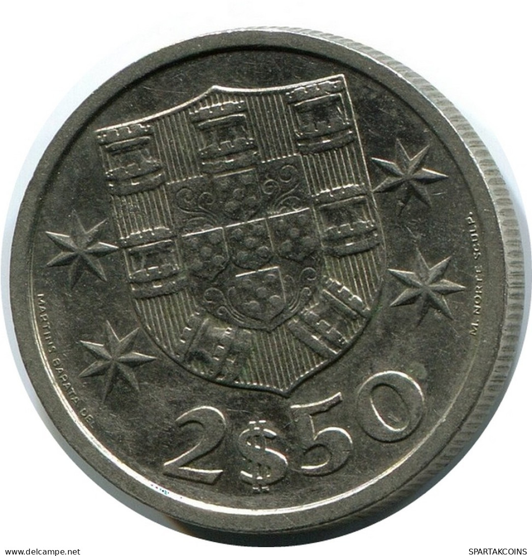2 $ 50 ESCUDOS 1985 PORTUGAL Münze #AR111.D.A - Portugal