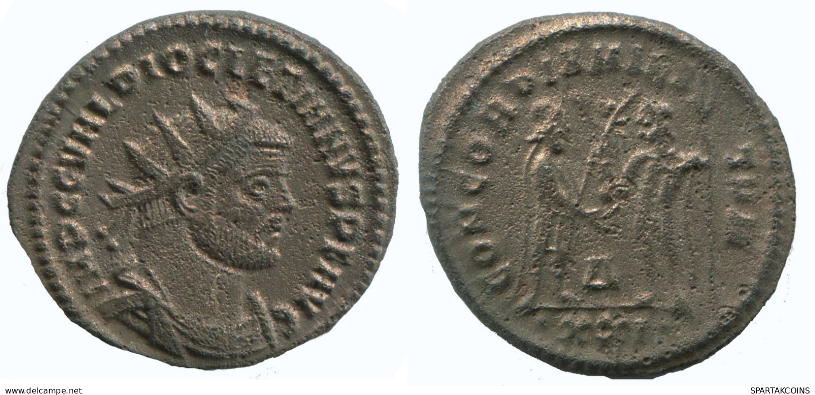 DIOCLETIAN ANTONINIANUS Eraclea Δ/xxi AD284 3.9g/22mm #NNN1969.18.D.A - La Tetrarchia E Costantino I Il Grande (284 / 307)