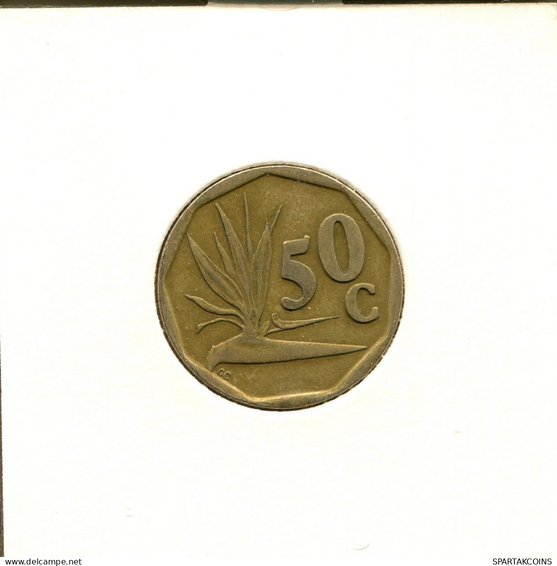 50 CENTS 1991 SÜDAFRIKA SOUTH AFRICA Münze #AT149.D.A - South Africa