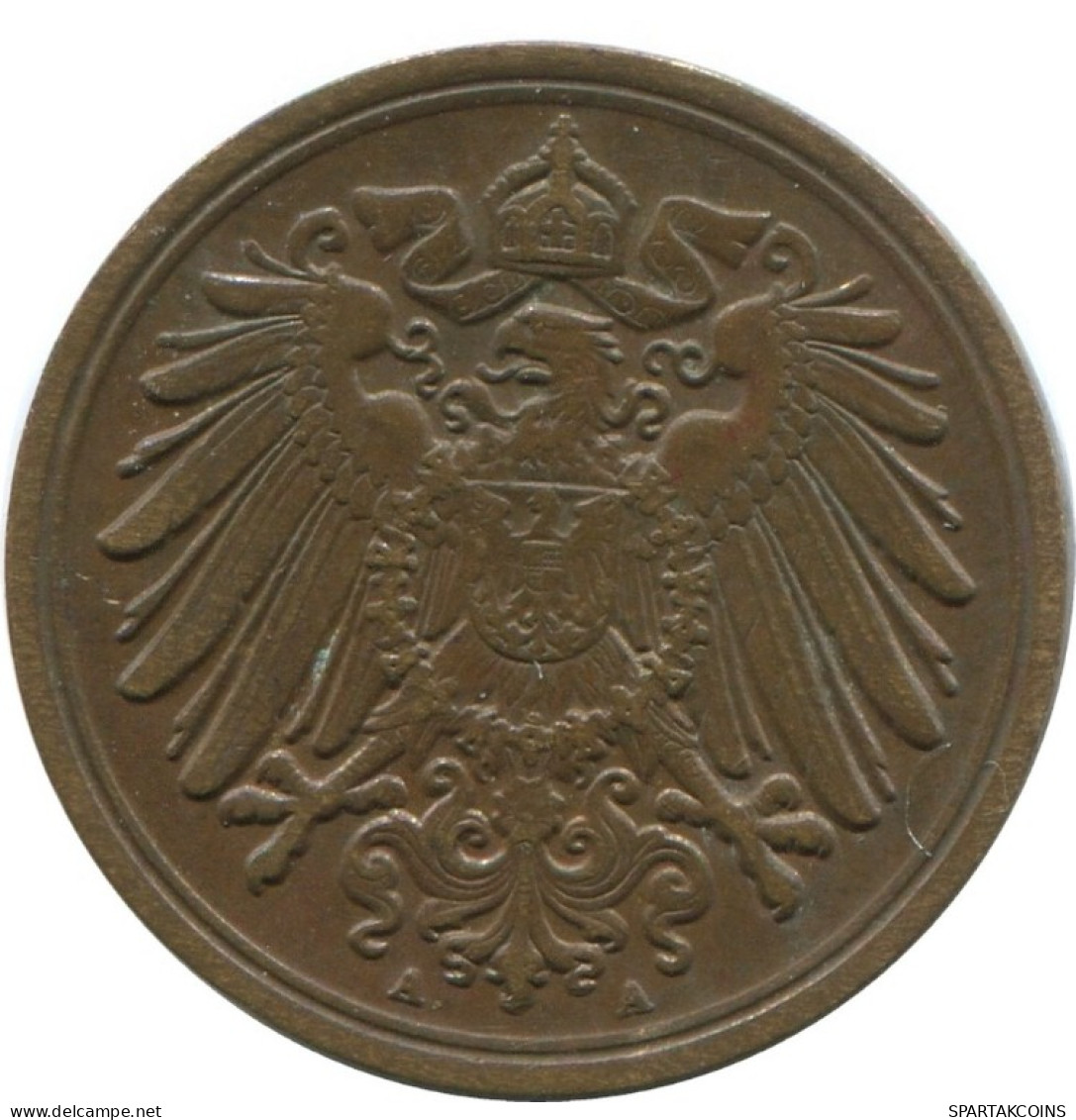 1 PFENNIG 1907 A ALLEMAGNE Pièce GERMANY #AD455.9.F.A - 1 Pfennig