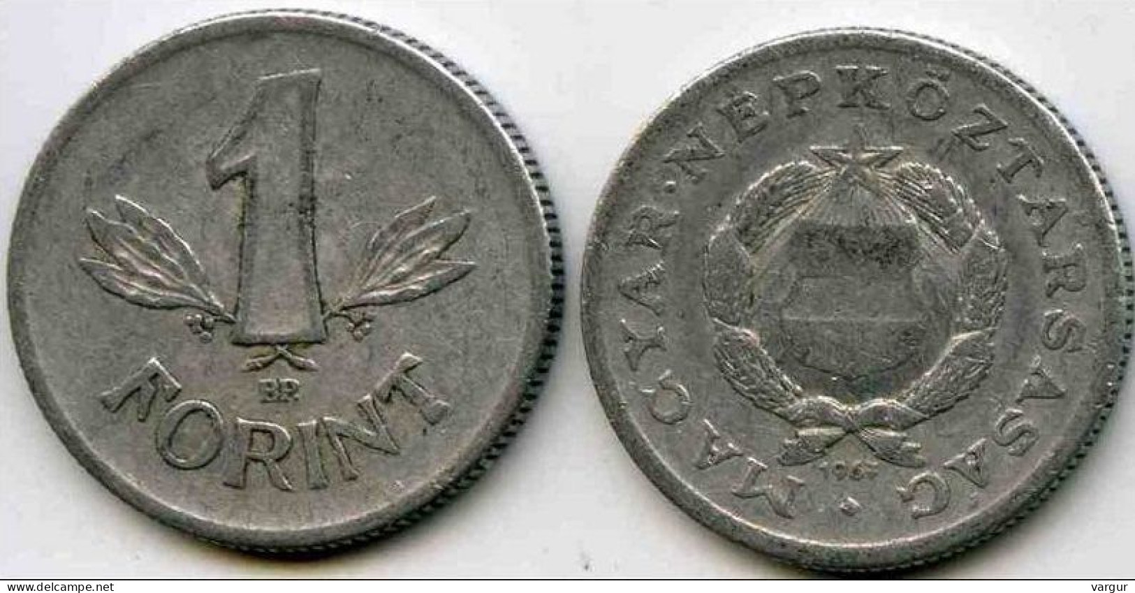 HUNGARY 1967. 1 Forint Coin. Km#555, VF - Ungarn