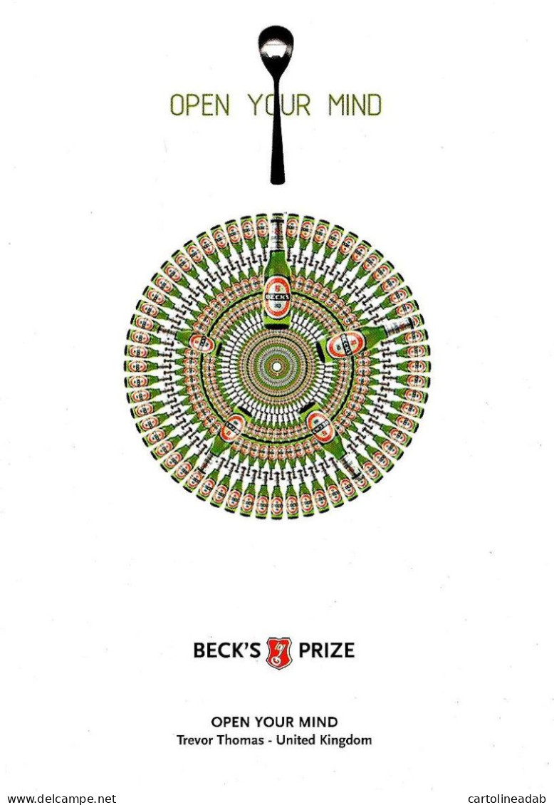 [MD9501] CPM - BECK'S PRIZE BIRRA - PROMOCARD 4698 - PERFETTA - Non Viaggiata - Reclame