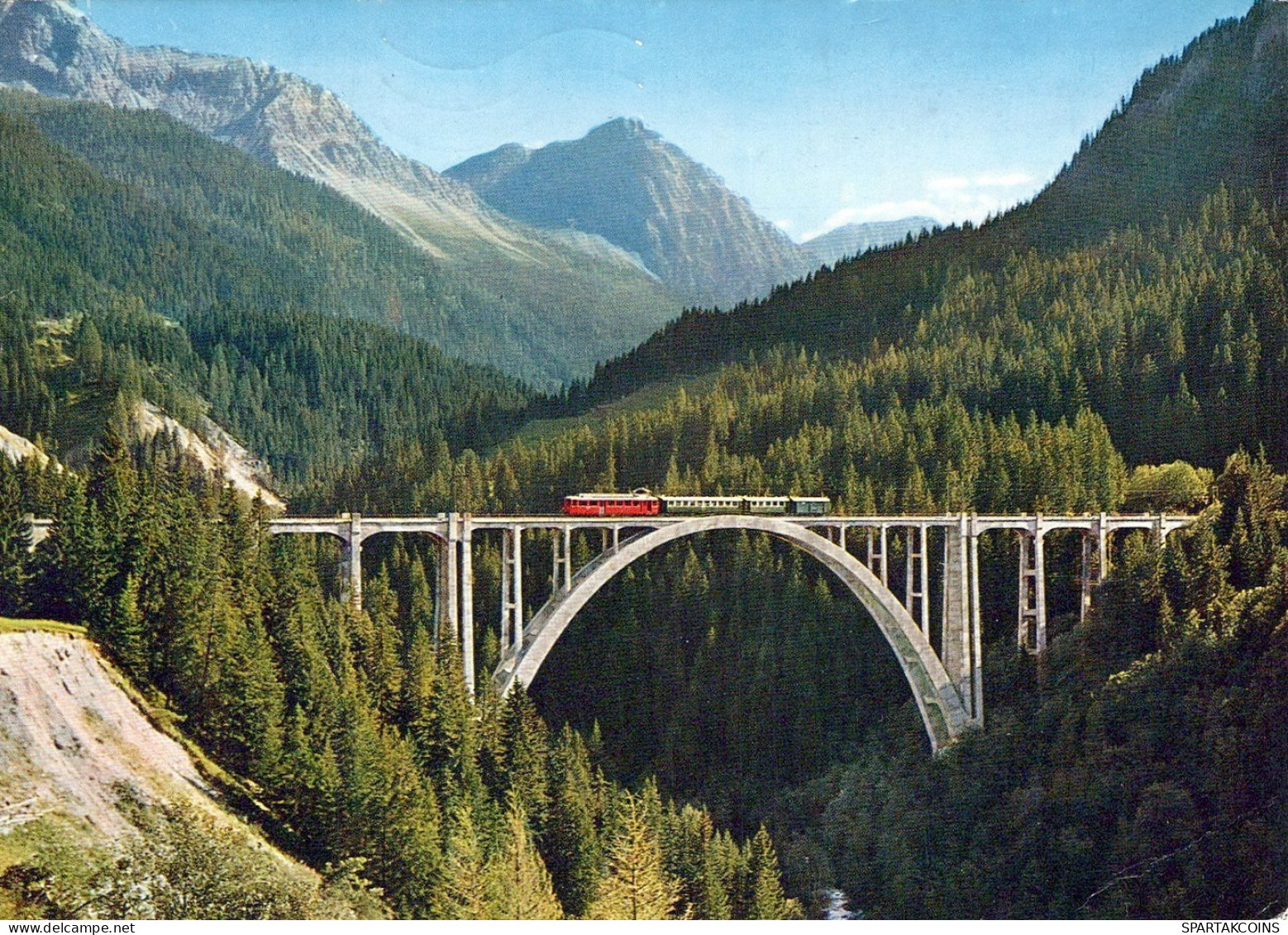 ZUG Schienenverkehr Eisenbahnen Vintage Ansichtskarte Postkarte CPSM #PAA911.A - Trains