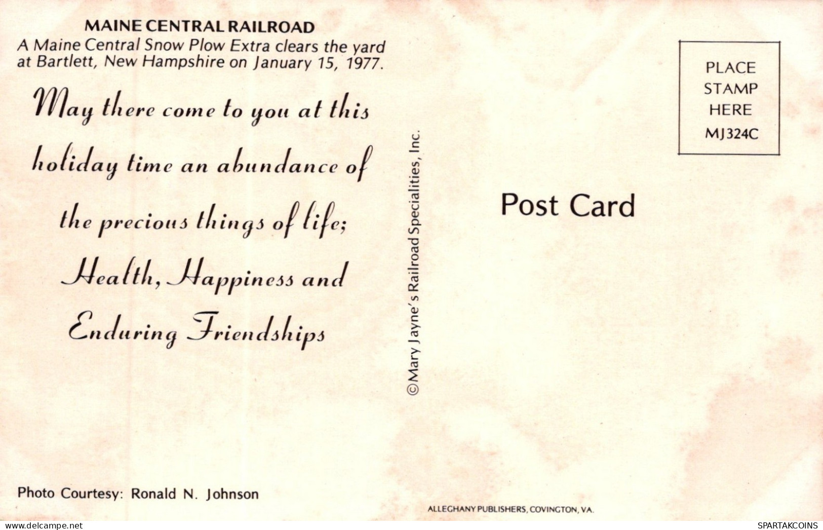 ZUG Schienenverkehr Eisenbahnen Vintage Ansichtskarte Postkarte CPSMF #PAA576.A - Trains