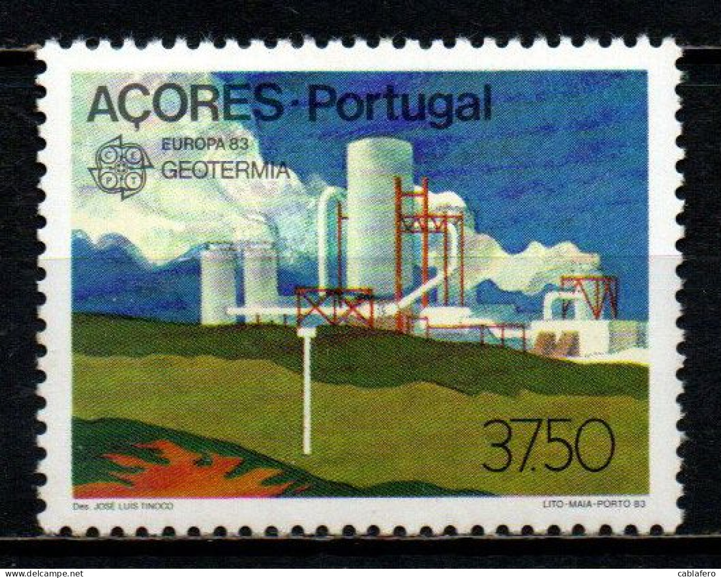 AZZORRE - 1983 - EUROPA UNITA: GRANDI OPERE DEL GENIO UMANO - MNH - Azores