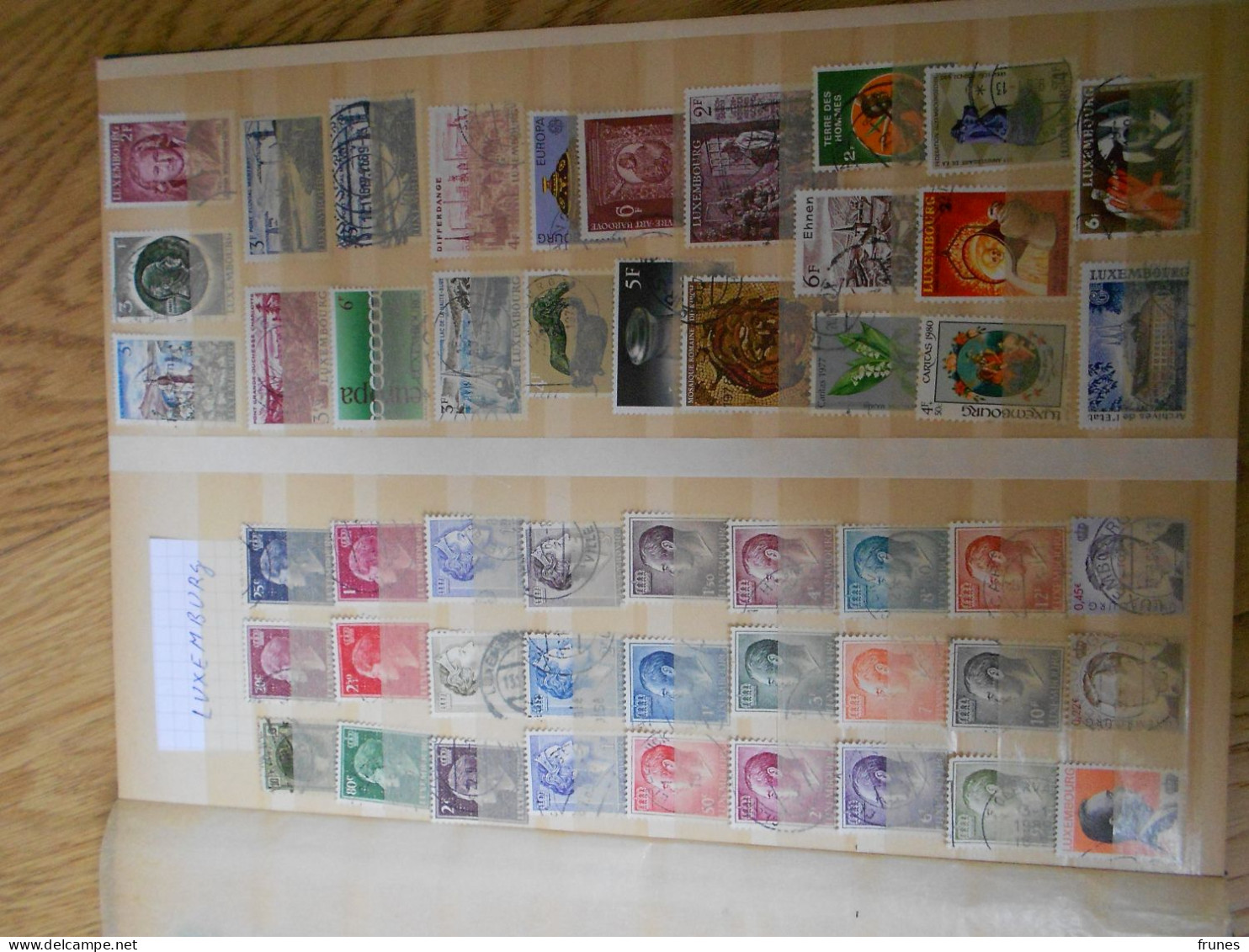 Lot Briefmarken Luxemburg Gebraucht - Collections