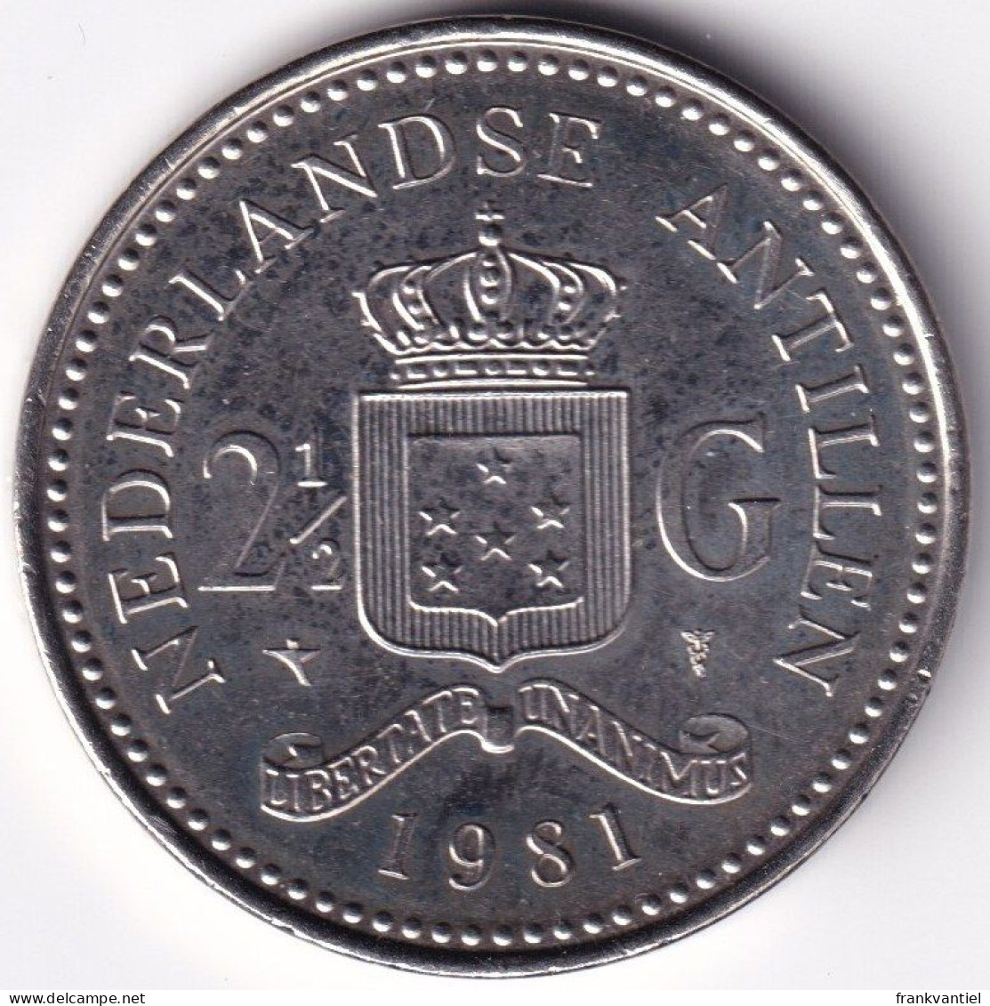 Netherlands Antilles KM-25 2½ Gulden 1981 - Niederländische Antillen