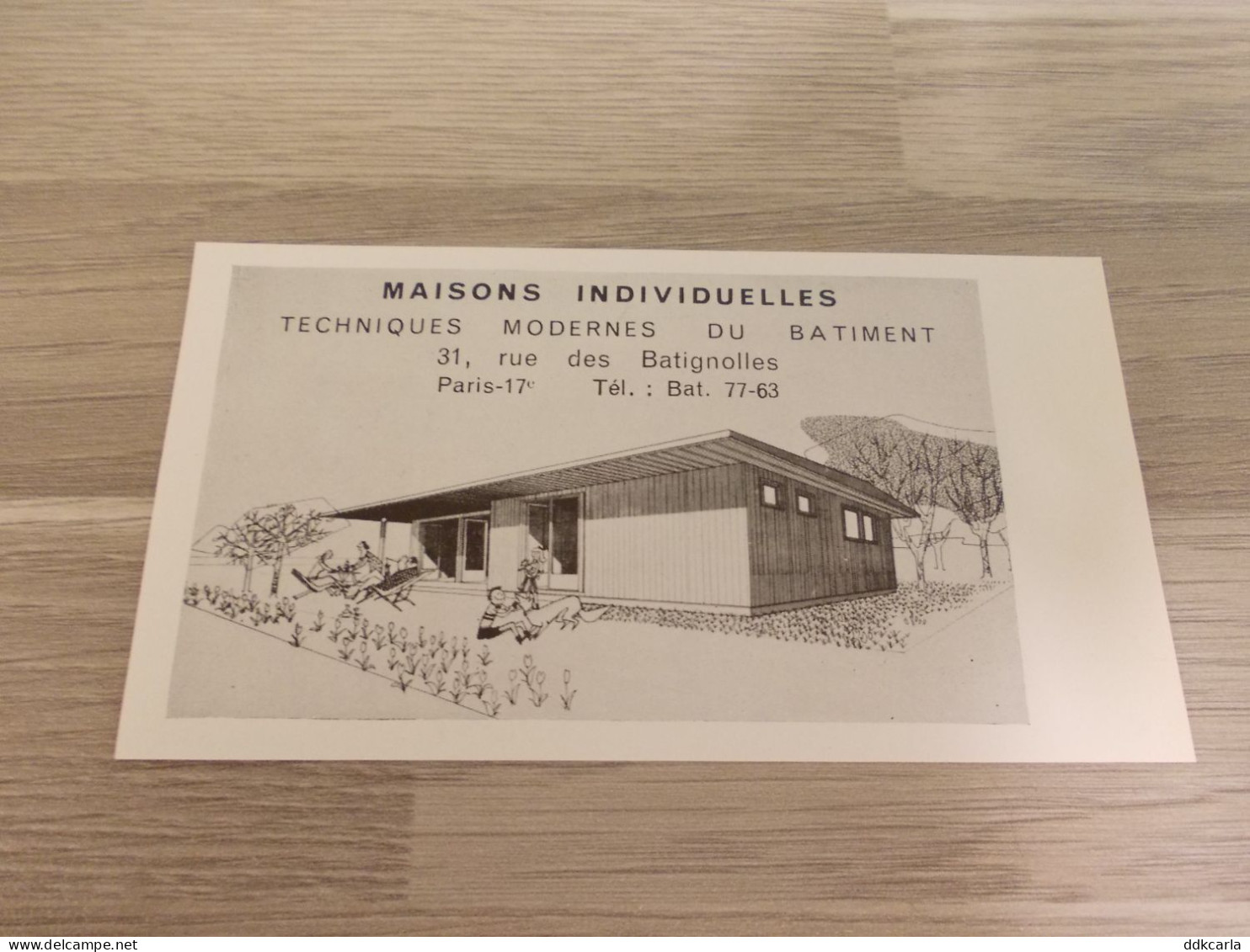 Reclame Advertentie Uit Oud Tijdschrift 1955 - Maisons Individuelles - Techniques Modernes Du Batiment - Advertising