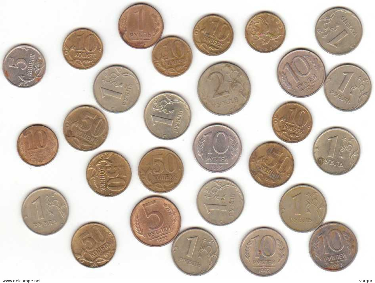 RUSSIA 1991-2006. Collection Of 28 Coins, VF-XF-UNC - Russia