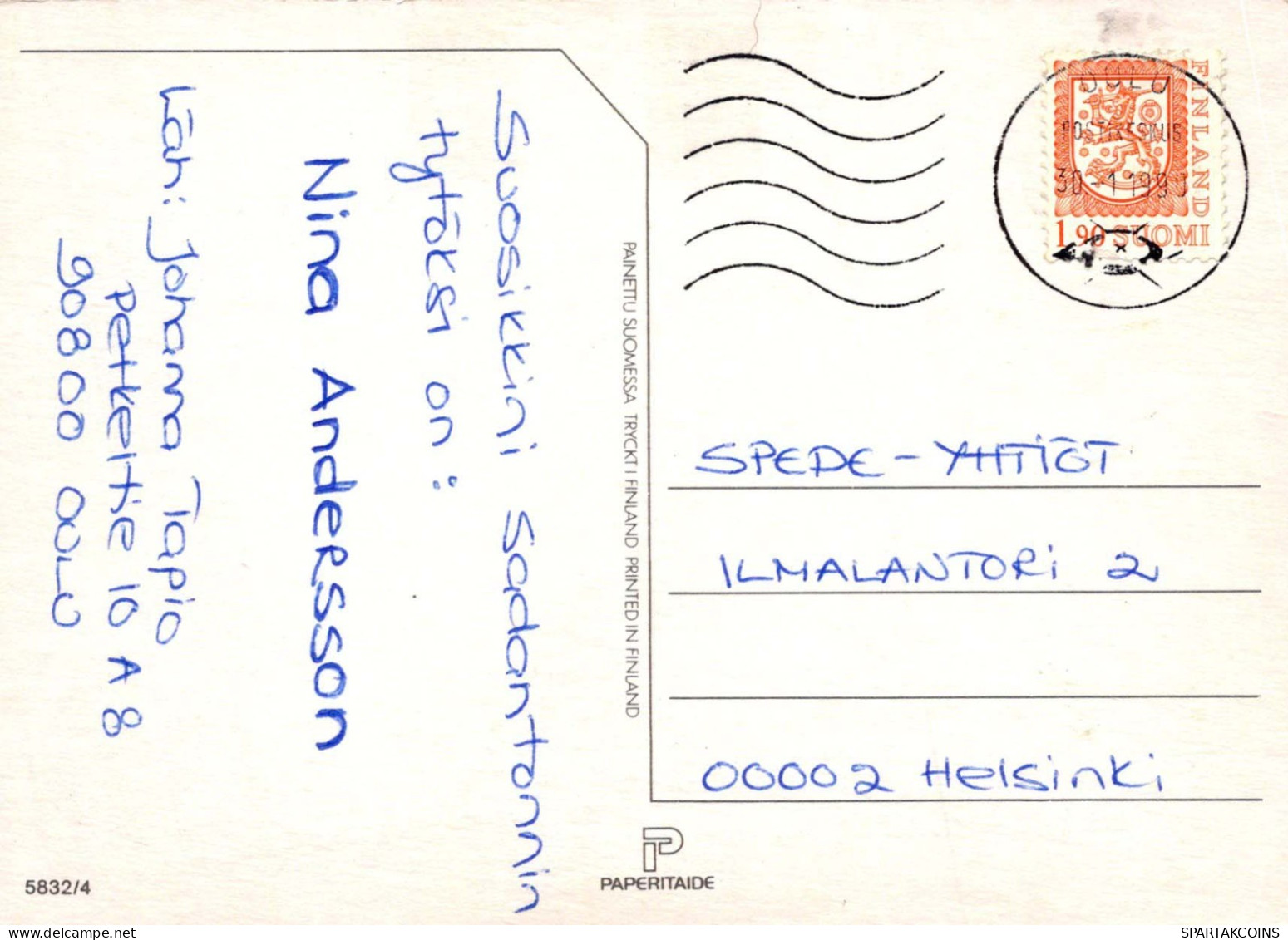 NIÑOS HUMOR Vintage Tarjeta Postal CPSM #PBV249.A - Tarjetas Humorísticas