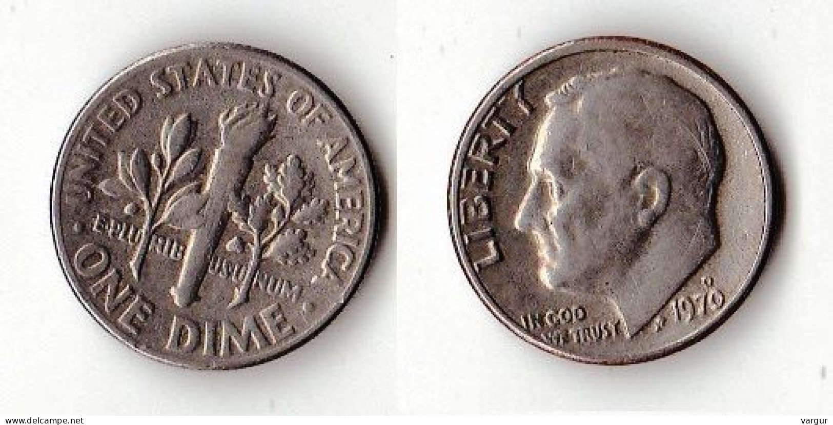 USA 1970. One Dime Coin, Km#195a, VF-XF - 1946-...: Roosevelt