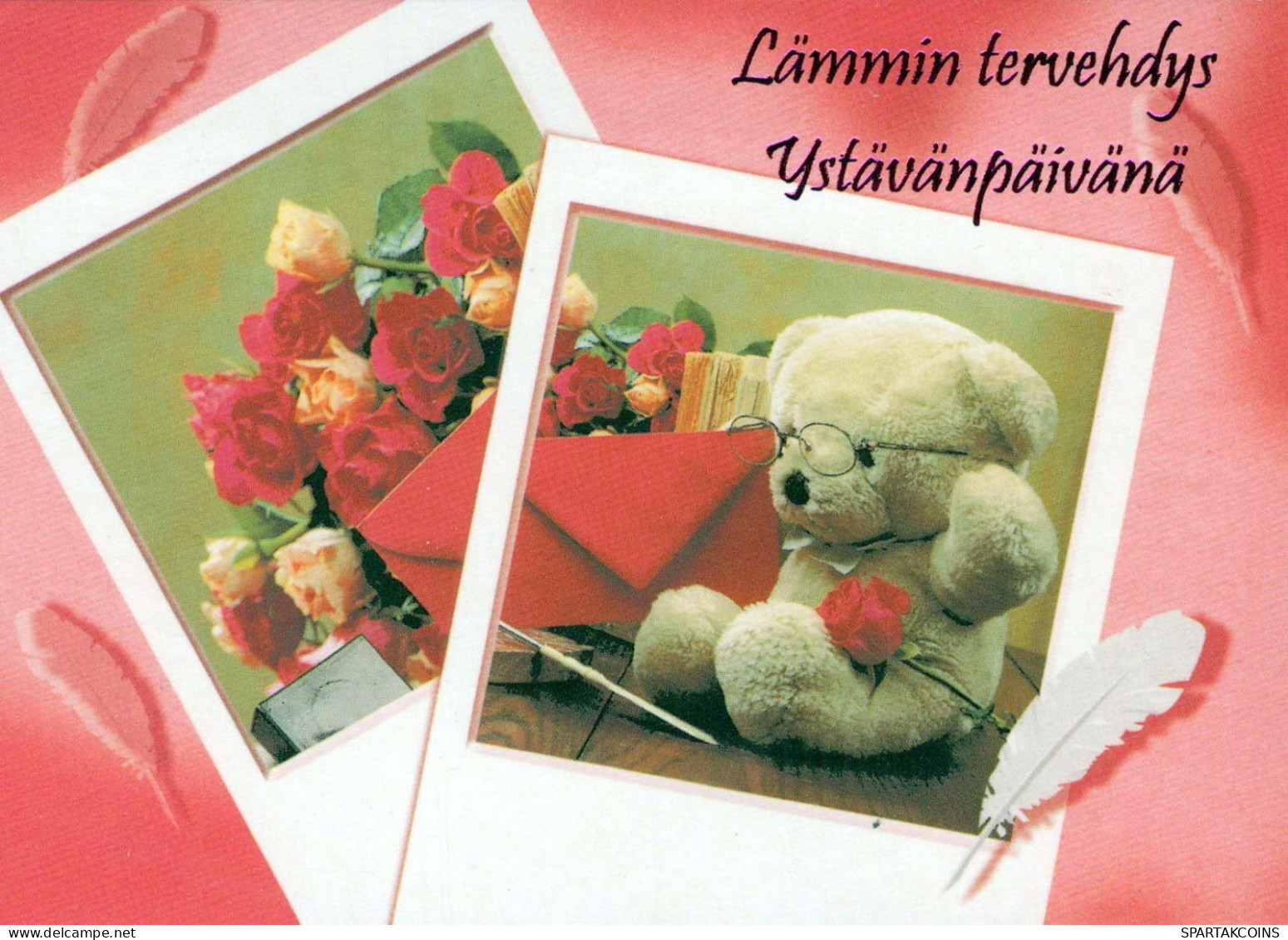 OSO Animales Vintage Tarjeta Postal CPSM #PBS261.A - Bears