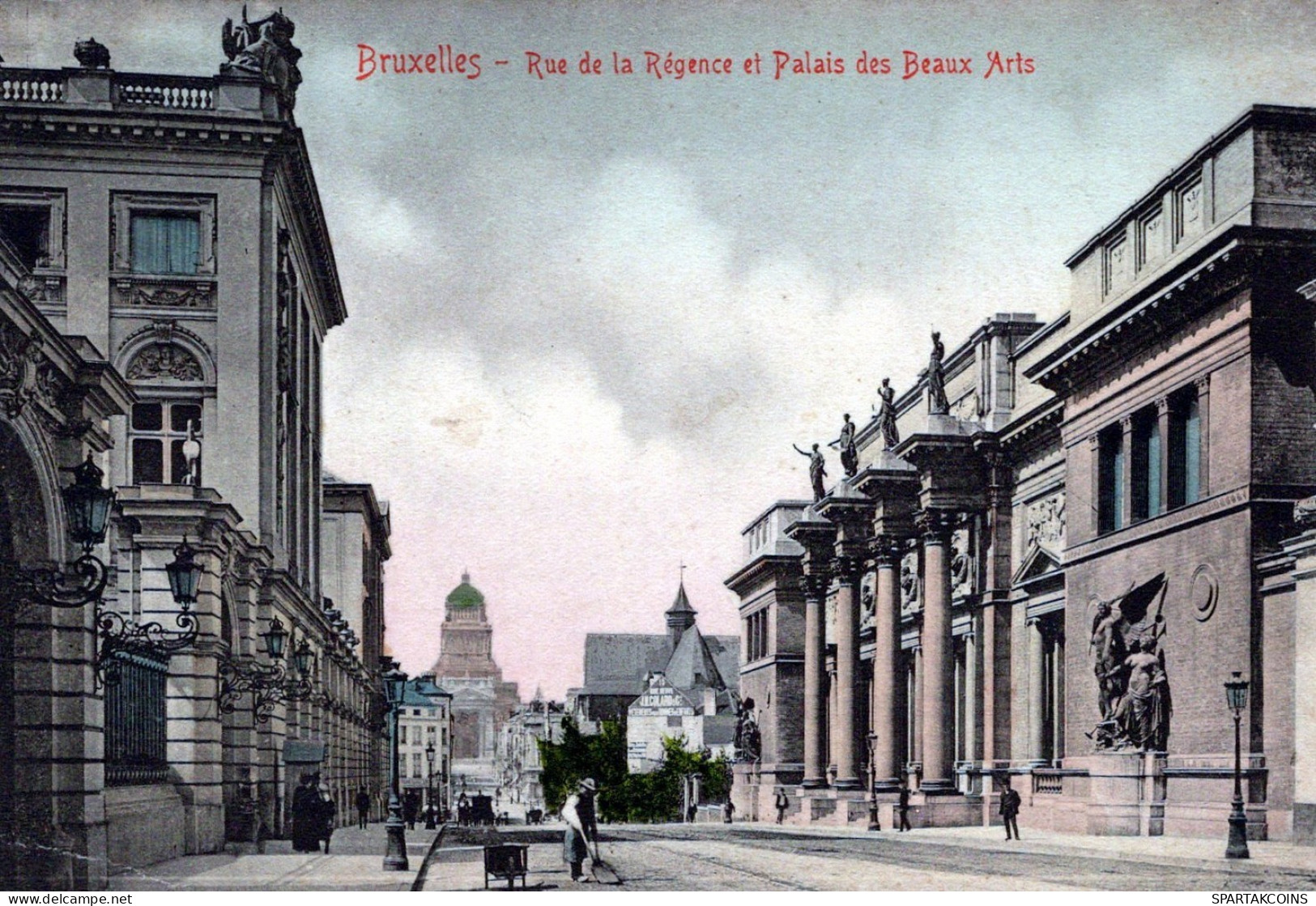 BELGIO BRUXELLES Cartolina CPA #PAD608.A - Bruxelles-ville