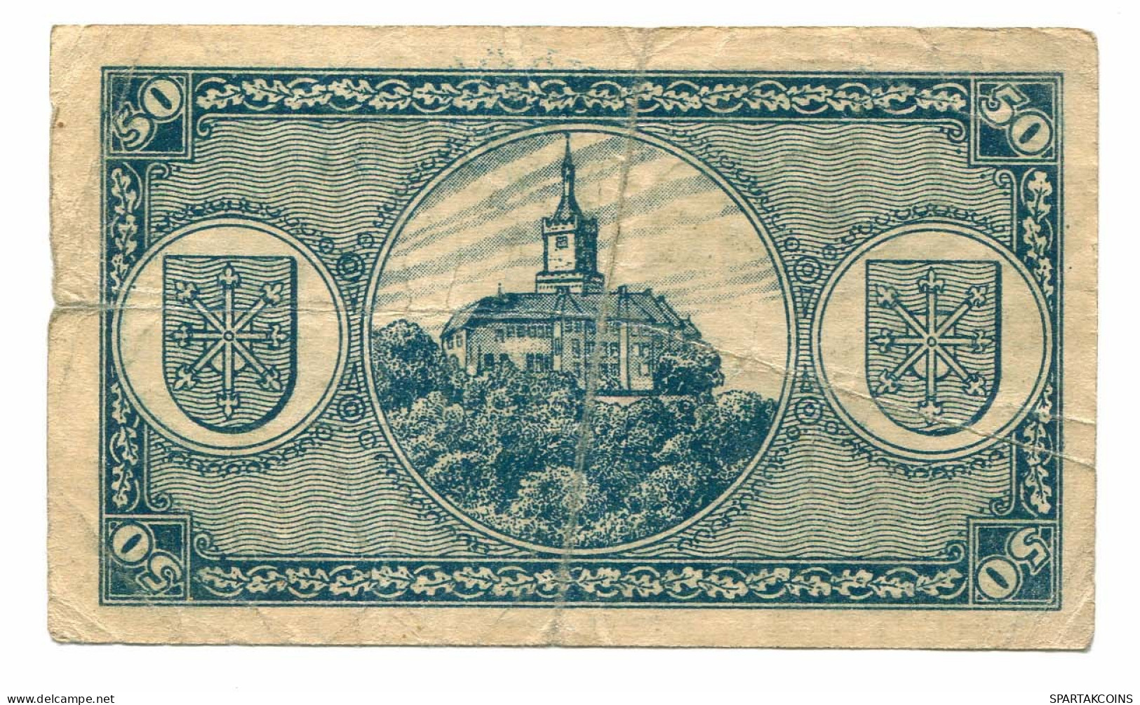 50 Pfennig 1918 CLEVE DEUTSCHLAND Notgeld Papiergeld Banknote #P10577 - [11] Emissions Locales