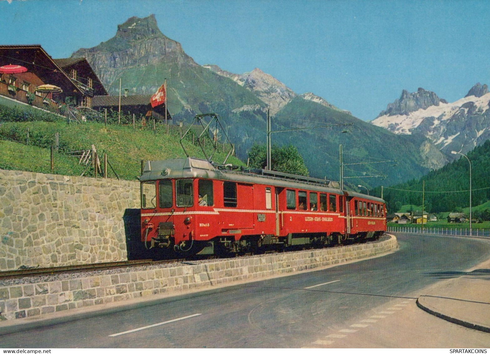 TRAIN RAILWAY Transport Vintage Postcard CPSM #PAA920.GB - Eisenbahnen